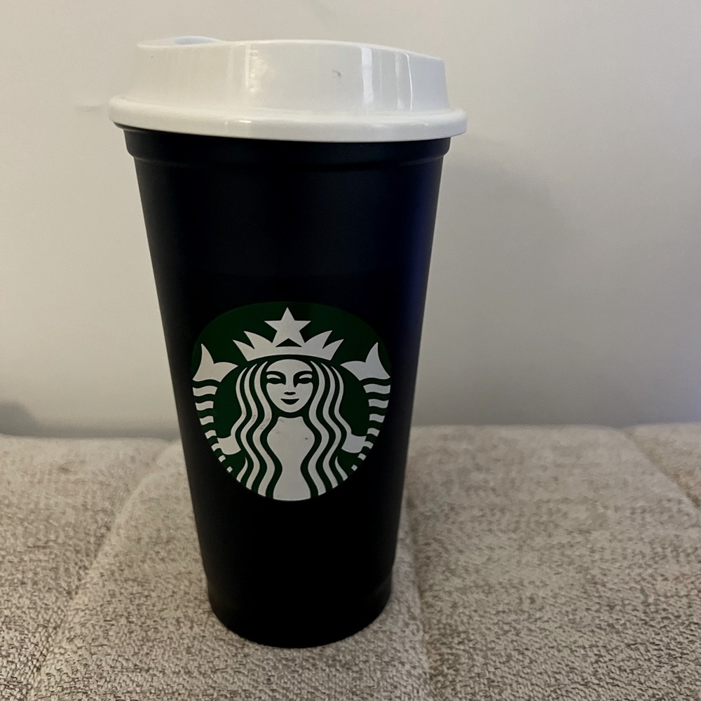 Starbucks Green/Red Reusable Color Changing Mug - 14oz